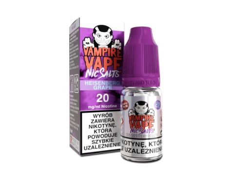 Liquid Vampire Vape Salt 20 mg 10 ml - Heisenberg Grape